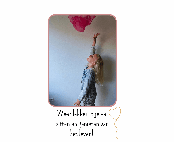 Genieten van het leven als je beter in je vel zit.