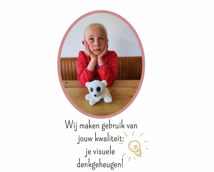 Illustrerende foto over de kwaliteiten van een kind